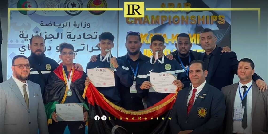 Libya Claims 11 Silver Medals at Arab Karate Championship