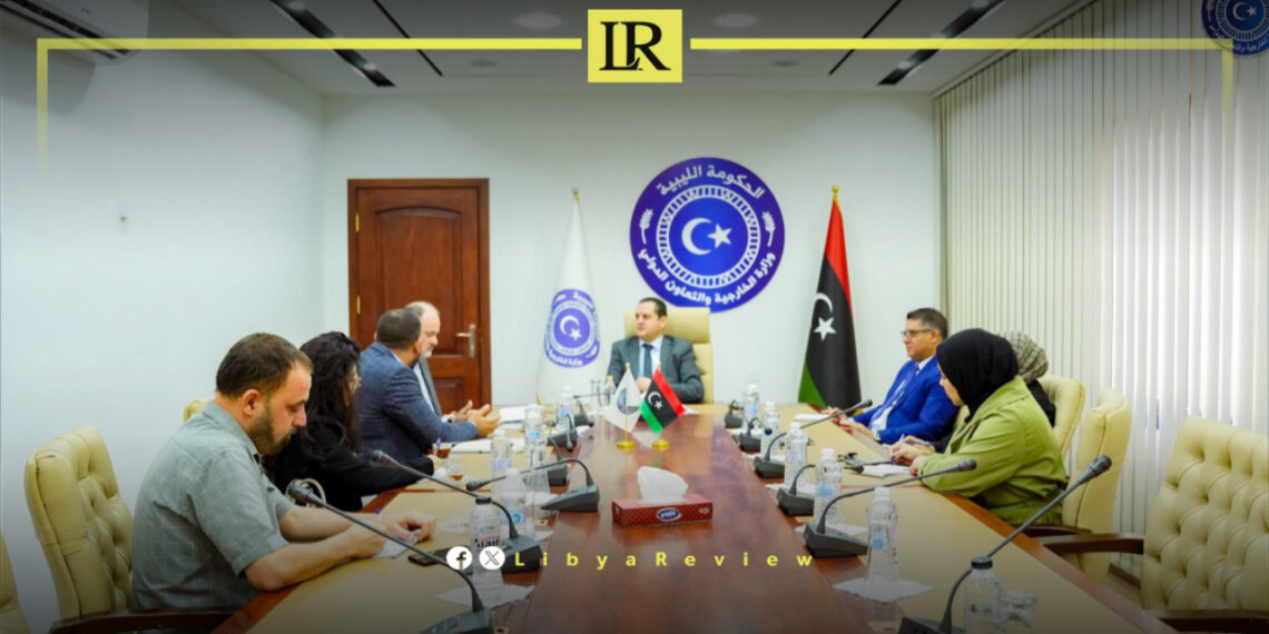 Libya’s Foreign Minister Meets New ICRC Chief in Benghazi