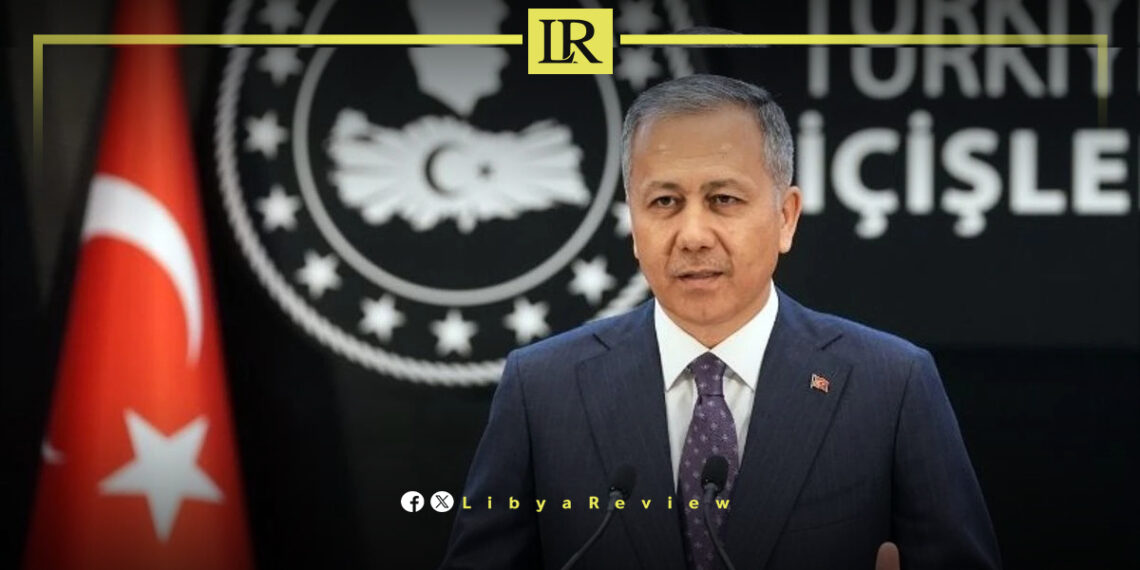 Turkish Interior Minister Ali Yerlikaya