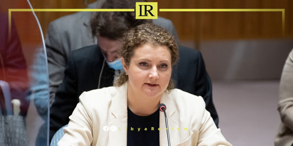 Russian Deputy Permanent Representative to the United Nations Anna Evstigneeva