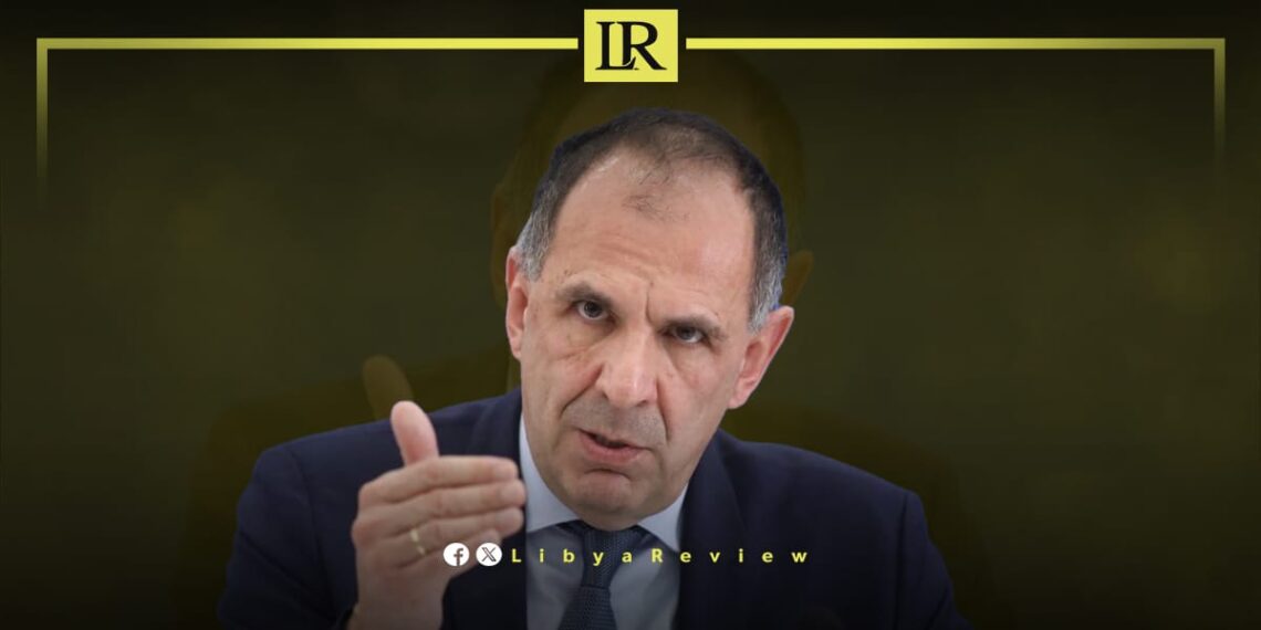 Greek FM: Engagement with Libya Remains Strategic Despite Maritime Dispute