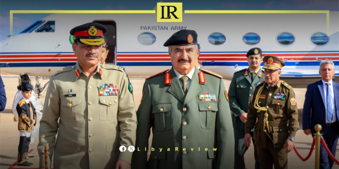 Pakistan Army Chief Arrives in Benghazi