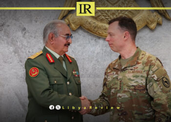 Haftar & US AFRICOM Commander Discuss Counterterrorism & Border Security
