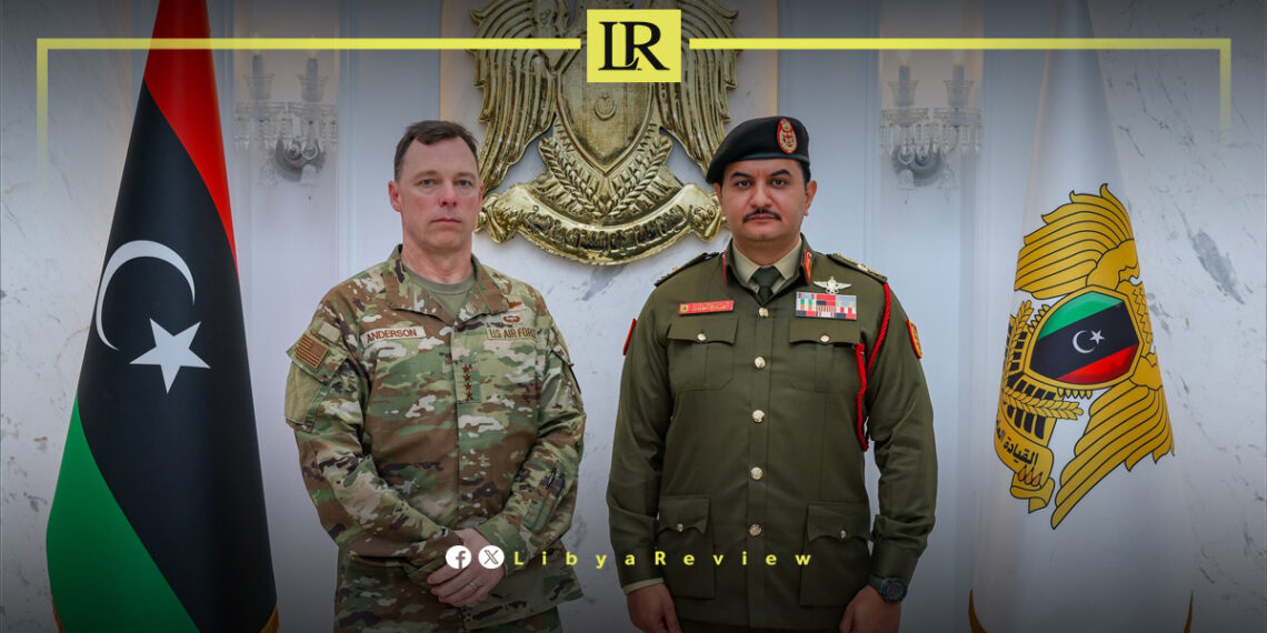 Saddam Haftar & AFRICOM Commander Strengthen Military Cooperation