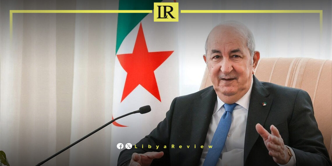 Algerian President Abdelmadjid Tebboune