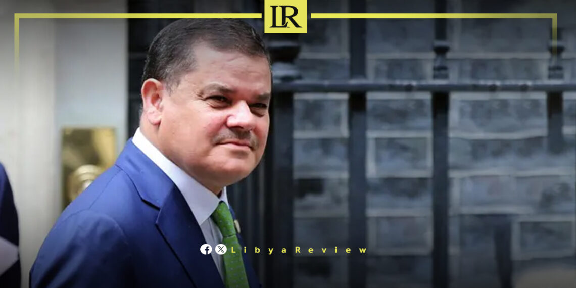 Abdel-Hamid Dbaiba, head of Libya's outgoing Government of National Unity (GNU),