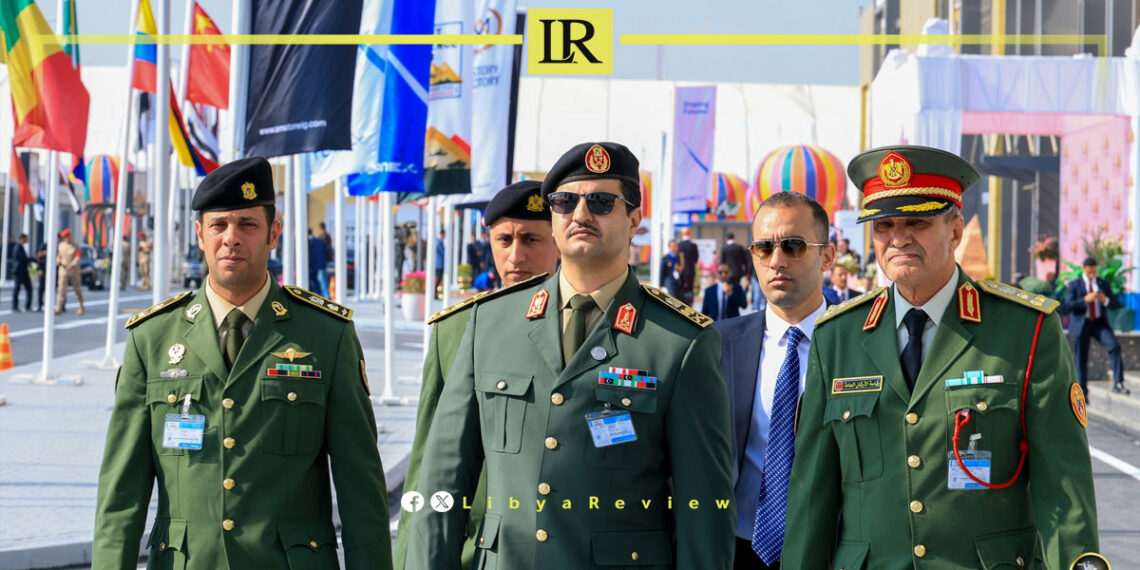 Libyan Chief of Staff Reviews Advanced Military Technologies at EDEX 2025