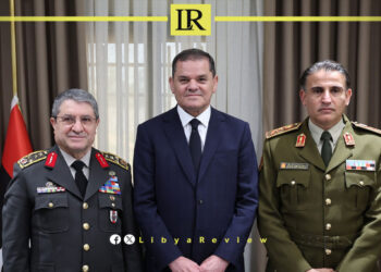 Libyan PM Dbaiba Meets Turkish Military Chief in Tripoli After Plane Crash