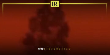 Dust Storm Turns Day to Dusk in Libya’s Tawergha