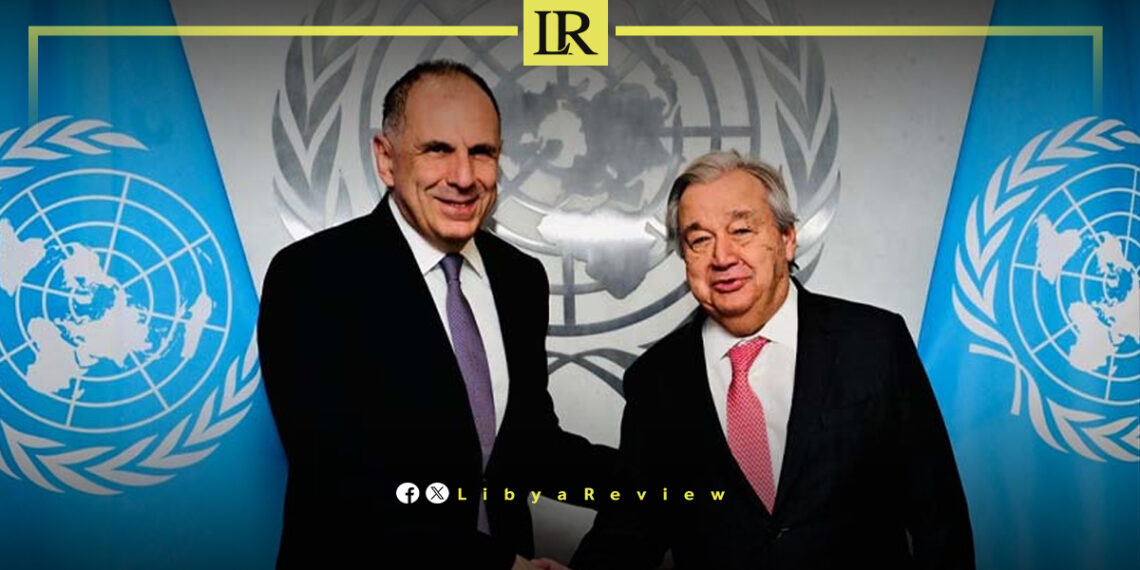 Greek Foreign Minister Briefs UN Chief on Libya Developments