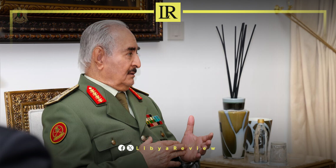 Libya’s Haftar Calls for Boost in Military Efficiency & Discipline