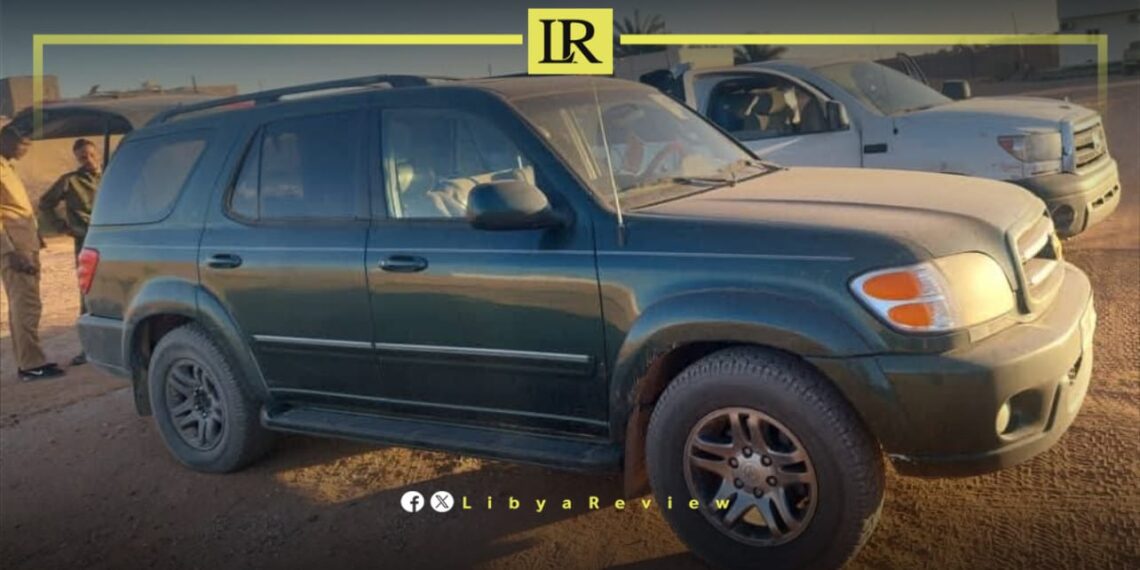 Southern Libya Security Forces Seize Smuggling Vehicles in Al-Kufra