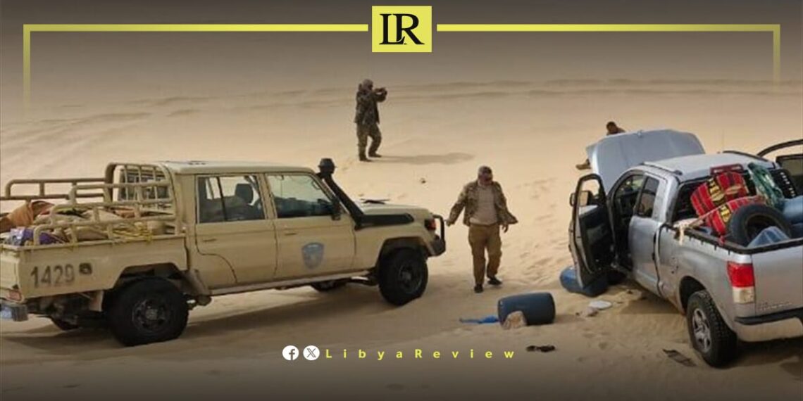 Libyan Desert Patrols Foil Fuel Smuggling Attempt Near Sarir Oil Field