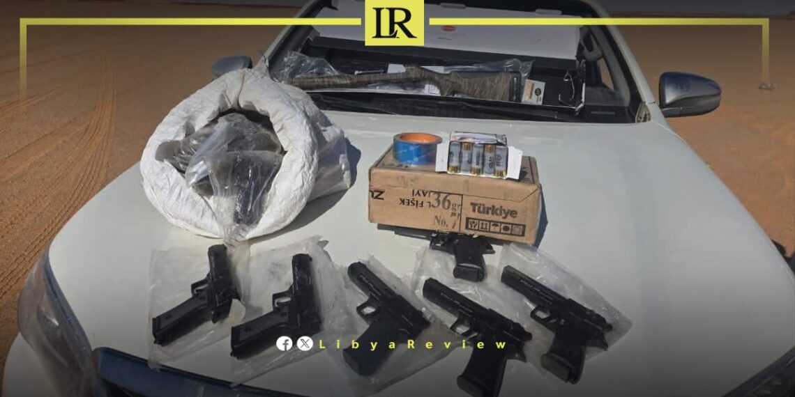 Libyan Forces Seize Weapons Cache in Desert Smuggling Bust Near Egypt and Sudan