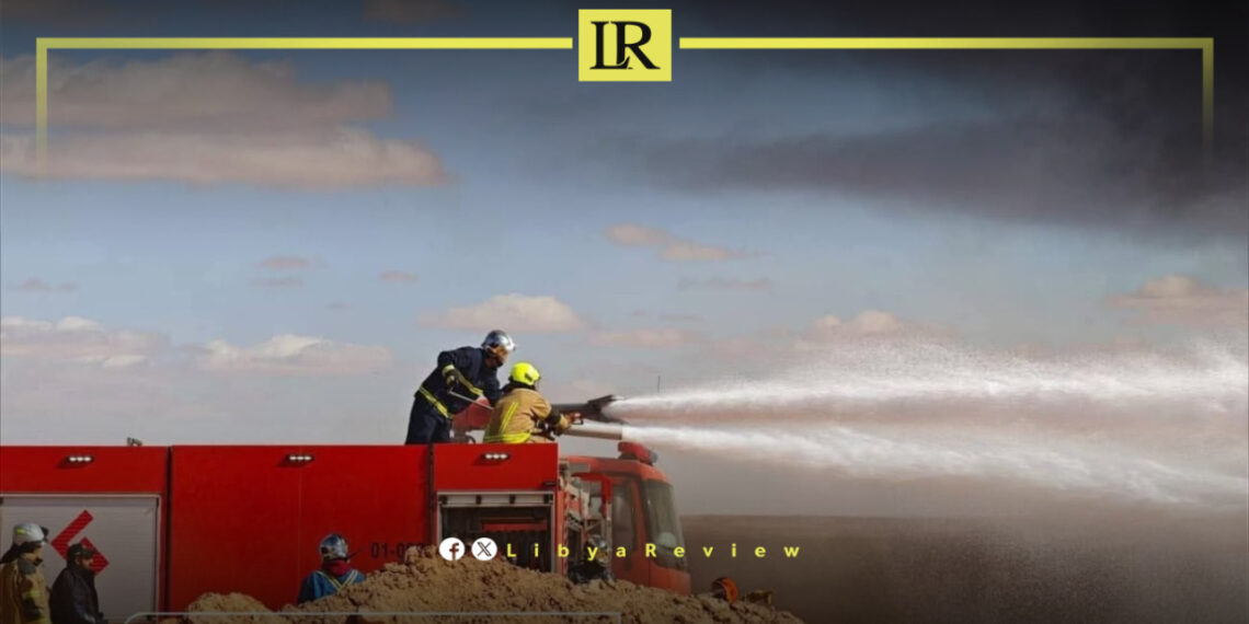 Libya Extinguishes Sharara Pipeline Fire After Days of Emergency Response