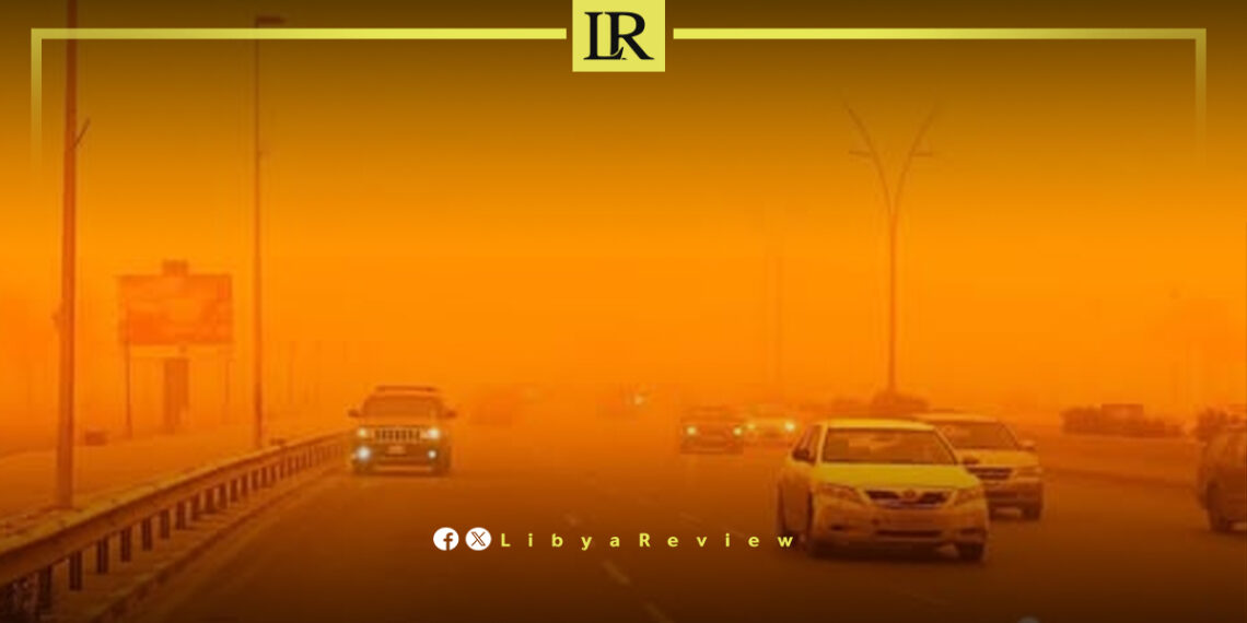 Dust Storm Reduces Visibility Across Western Libya