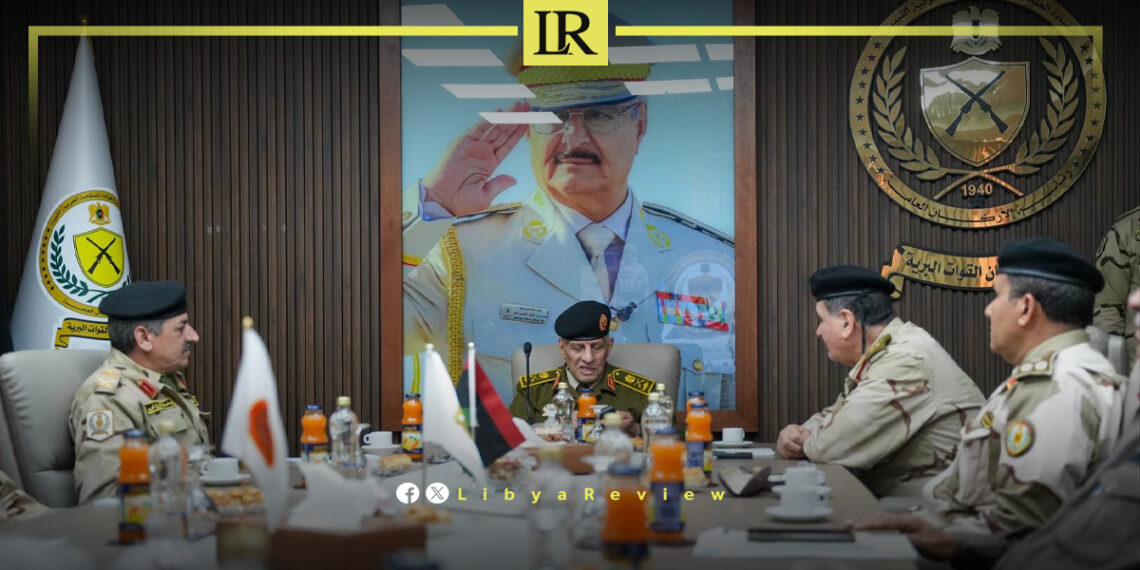 Libyan Ground Forces Chief Leads Benghazi Talks on Military Efficiency