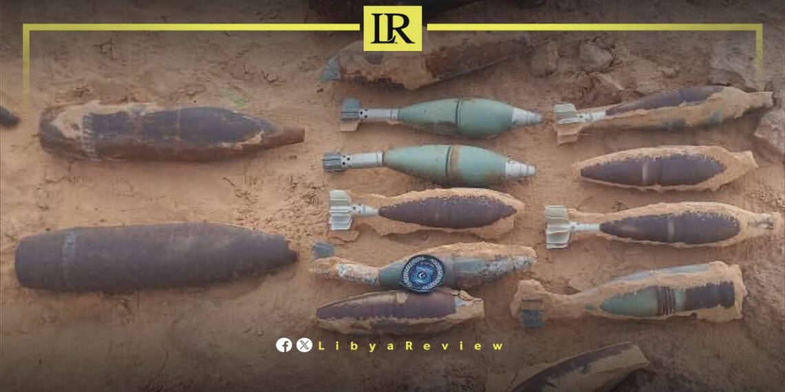 Libyan Forces Remove Unexploded Ordnance in Sabha Operation