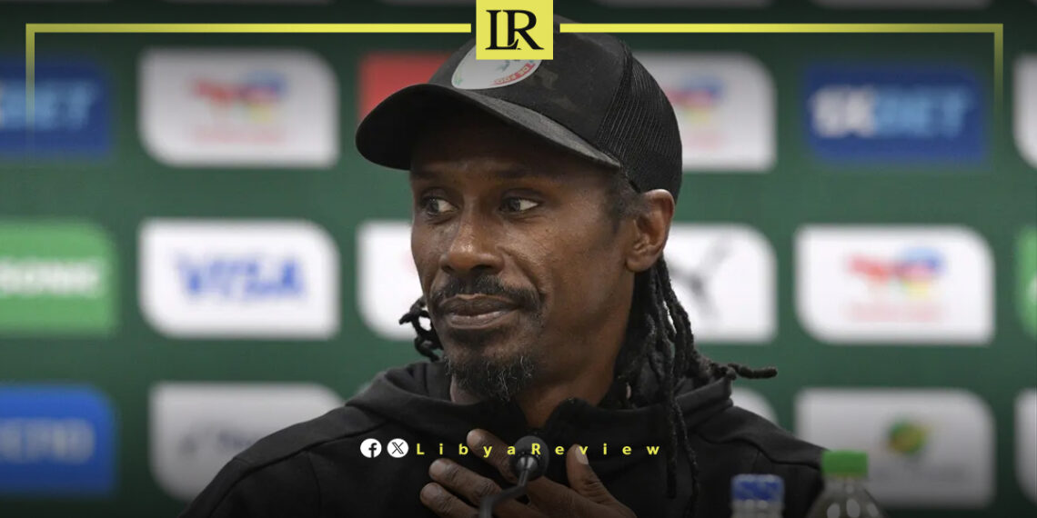 Senegalese coach Aliou Cisse