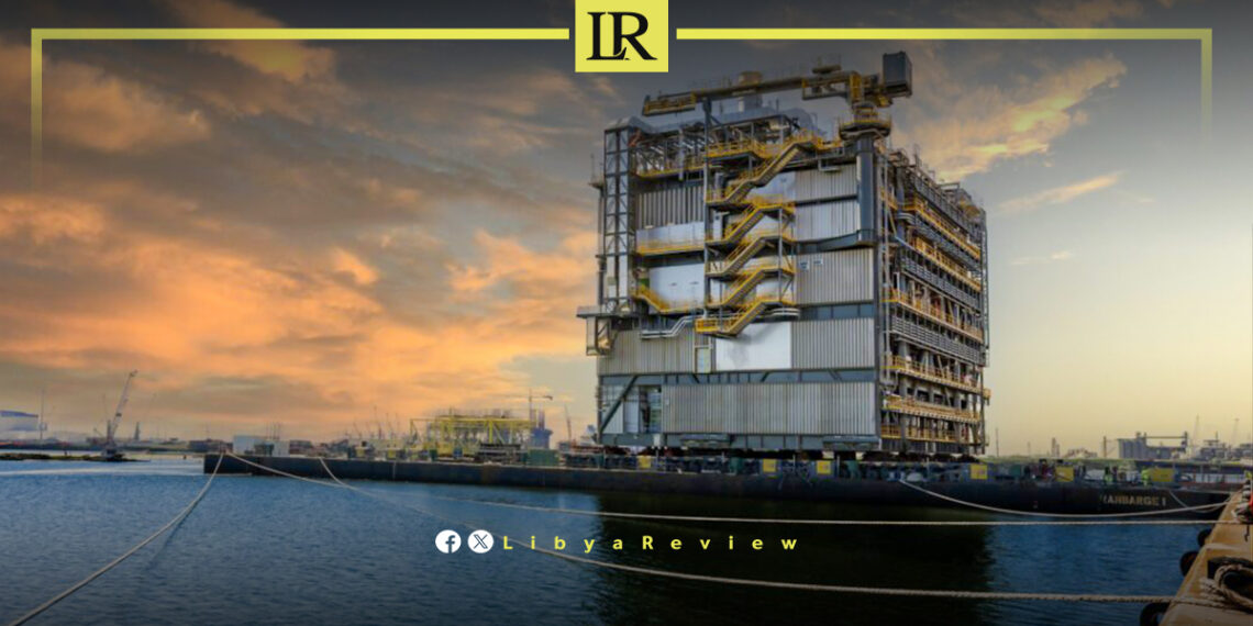 Libya Receives Major Offshore Gas Module