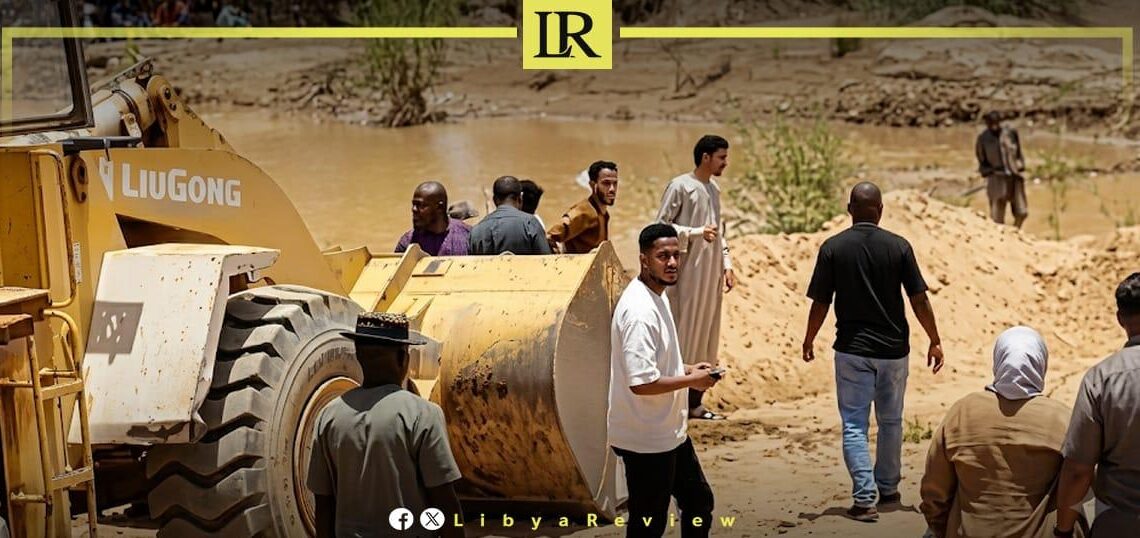 East Government Delegation Assesses Flood Damage in Southern Libya