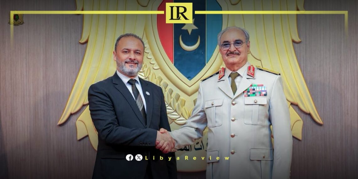 Benghazi University Discusses Education Reform with Libyan Army General