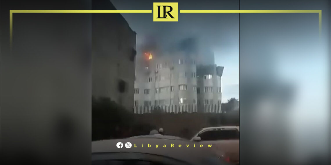 Fire Breaks Out at Internal Security Agency Headquarters in Libyan Capital
