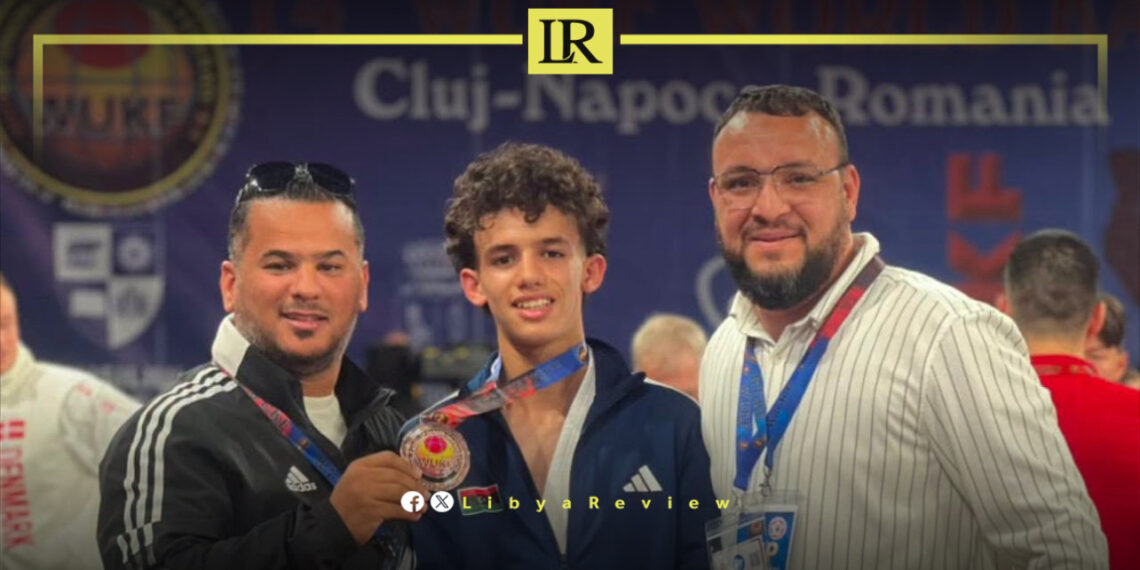 Libya’s Youssef Al-Sharaa Wins World Karate Bronze