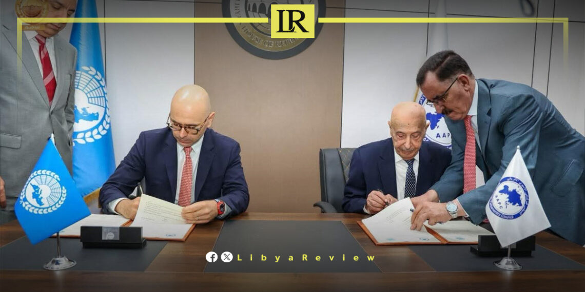 Libyan Parliament Speaker Signs Regional Parliamentary Cooperation Deal in Benghazi