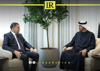 UAE President Meets Libya's PM Dbaiba in Abu Dhabi