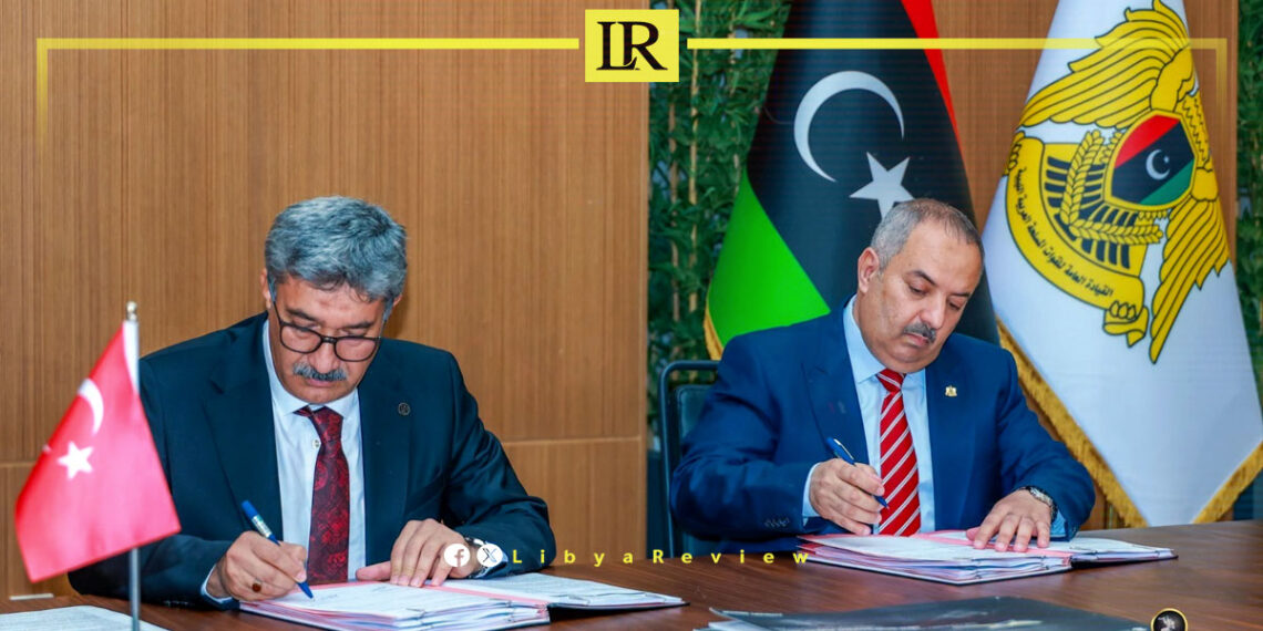 Libyan Army & Turkey Sign Deal for Integrated Land Border Security System