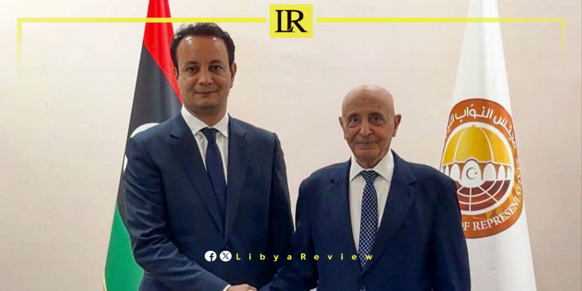 Libyan Parliament Speaker Reviews Electricity Crisis With Belgasem Haftar